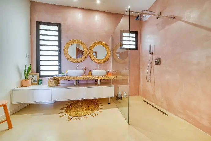 béton ciré salle de bain