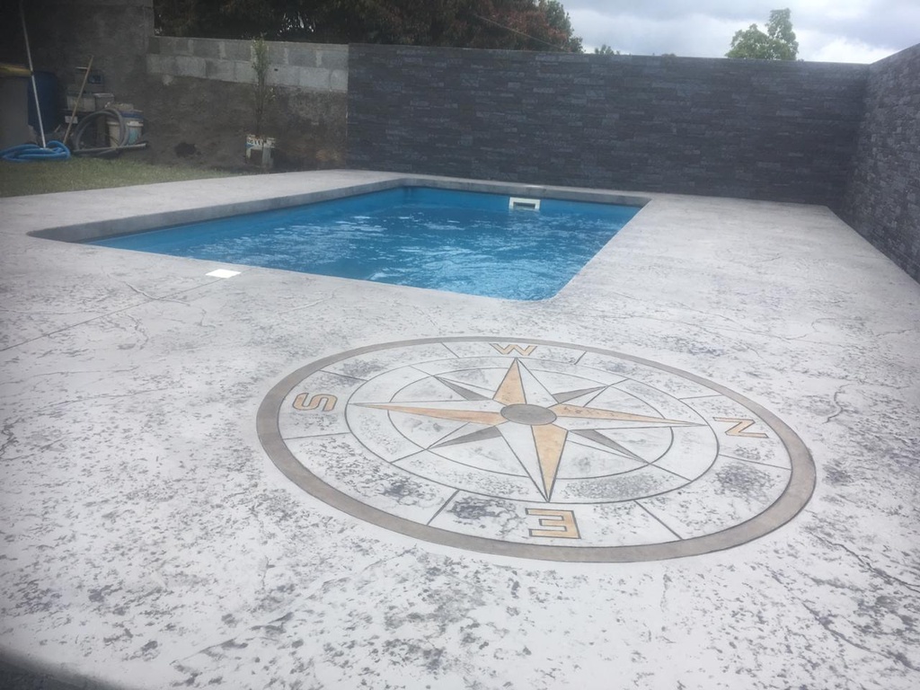 KIT BETON IMPRIME 50m² OLD GRANITE