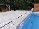 KIT BETON IMPRIME 50m² BOIS RUSTIQUE 25 cm