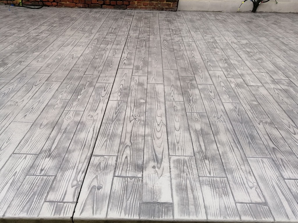 KIT BETON IMPRIME 20m² LATTE DE BOIS 15cm