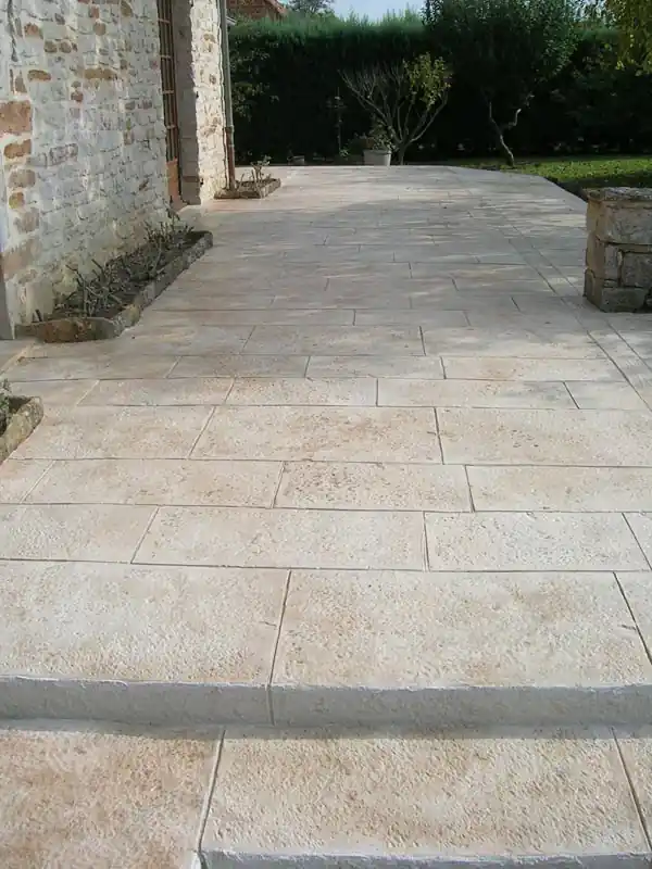 KIT BETON IMPRIME 50m² DALLE DE BOURGOGNE