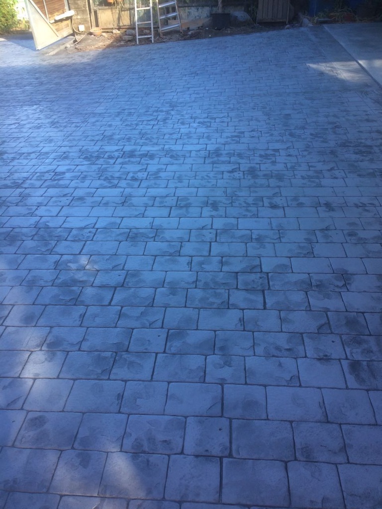 KIT BETON IMPRIME 20m² PAVES NAPOLEON 
