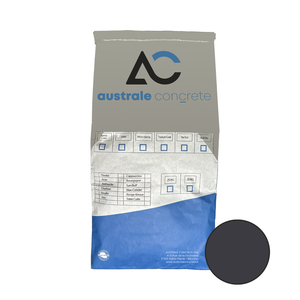 COLORANT DURCISSEUR CHARBON 25 KG