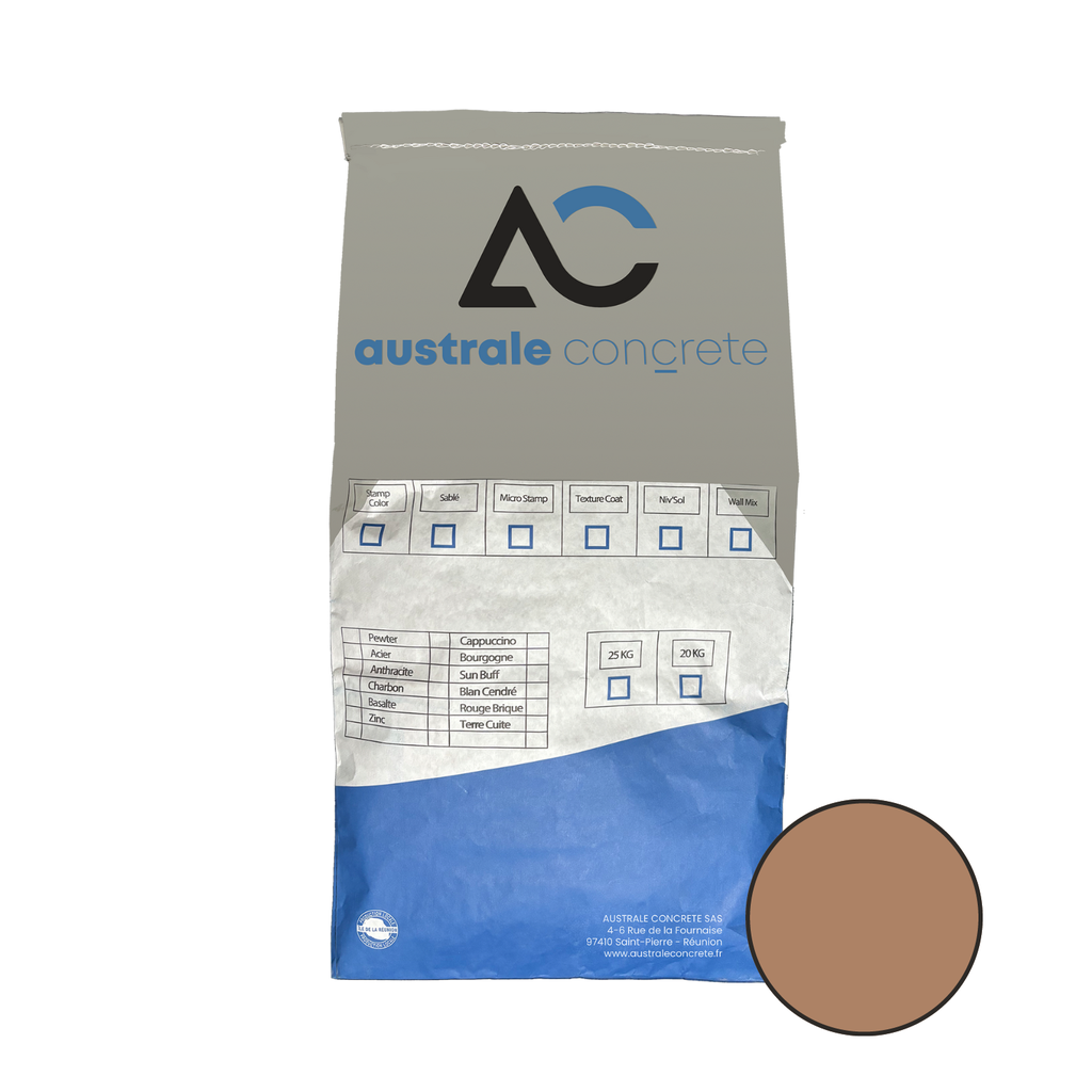 COLORANT DURCISSEUR TABAC 25 KG