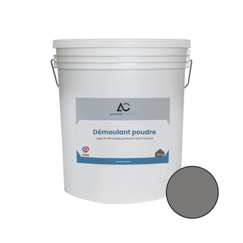 DEMOULANT EN POUDRE ANTHRACITE 10 KG