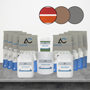 KIT BETON IMPRIME 50m² BOIS RUSTIQUE 40 cm