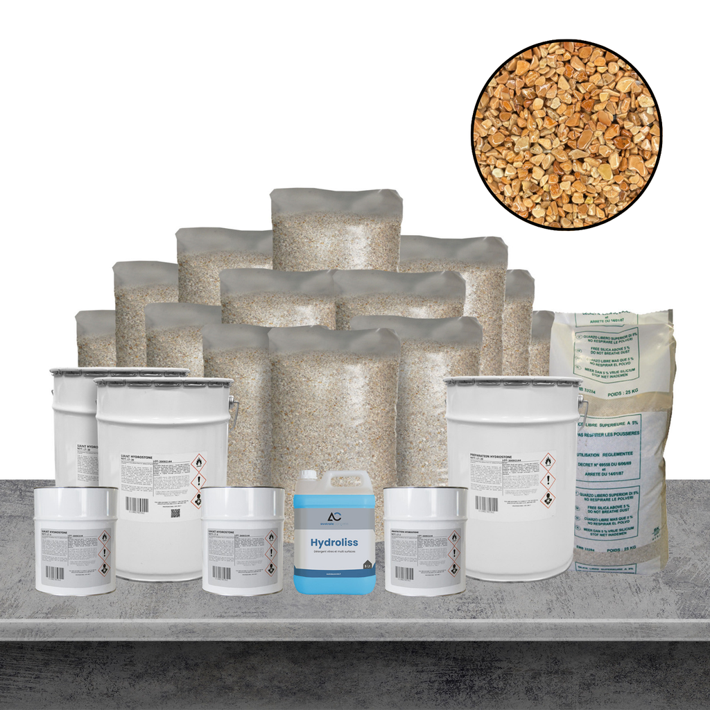 KIT 50m² HYDROSTONE  ROSSO VERONA