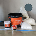 KIT MINERAL SOL BLEU PETROLE  5 m²