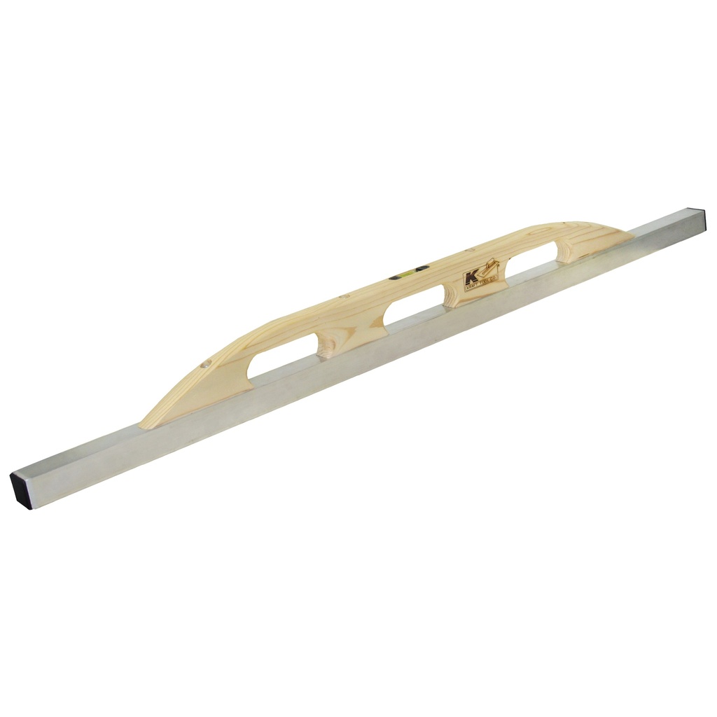 Règle à béton avec niveau 122cm