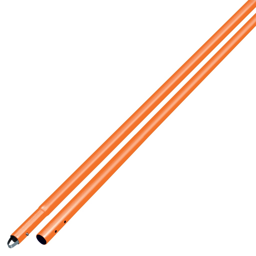 Manche alu rouge 1,83mdiam 4.45cm 
